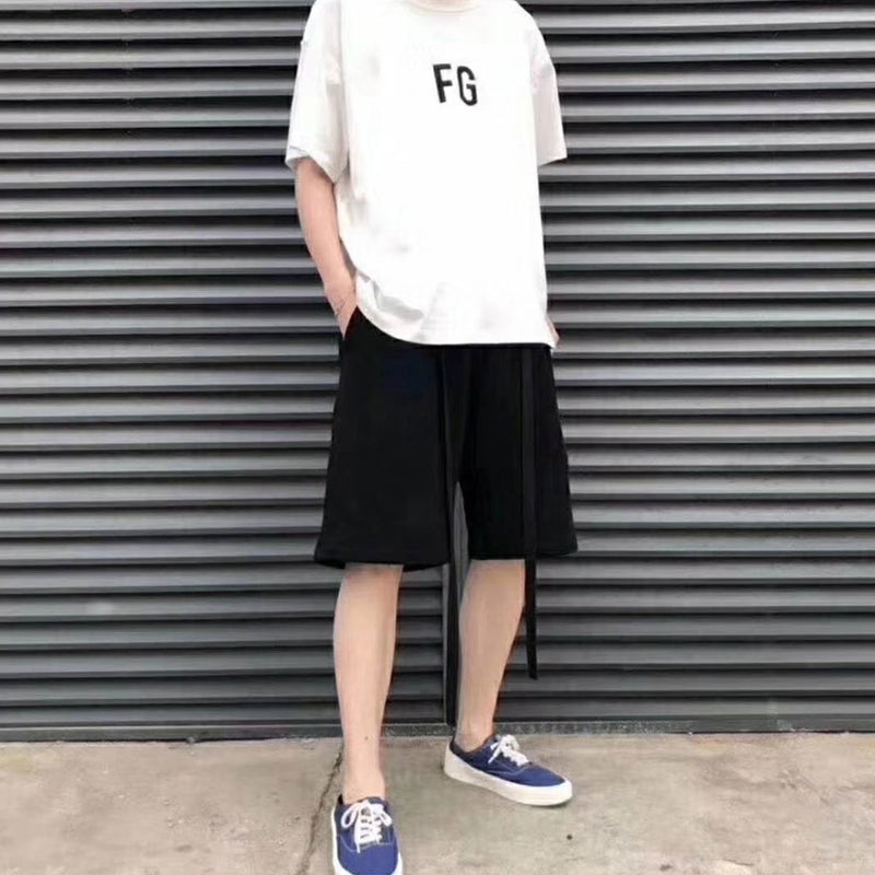 Fog Fear Of God Essentials Short Casual Shorts Men's Fifth Pants High Street Loose Sports Trend Large Size Retro Sports Essl