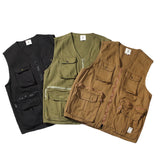 Men Shirts Frock Vest Men's Summer Vintage Vest Waistcoat Overcoat