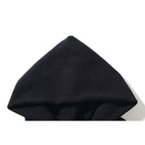 Fog Tops Hip Hop Style Vintage Line Simple Letter Embroidery Hip Hop Loose Men's and Women's Hoodie Fear Of God