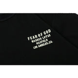Fog Essentials Tshirts Fog Short Sleeve Fear Of God Printed High Street T-shirt Men & Women Trendy