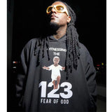 Rrr123 Hoodie Joint Name Fog Little Angel Print Hooded Fleece Lined