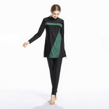 Burkini Muslim Swimwear Conservative Swimwear Three-Piece Sportswear