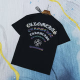 CHH Chrome Heart T Shirt Spring/Summer Diamond round Neck Short Sleeve T-shirt Men's and Women's Tops