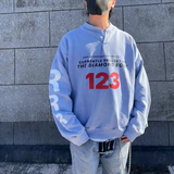 Rrr123 Hoodie Heavy Distressed Retro Loose Sweater