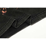 Present T Shirt Python Print Distressed Loose T-shirt