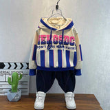 Toddler Boys Sweater Boys Hooded Sweatshirt Spring and Autumn