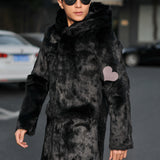 Beaver Coat Men Winter Menswear Fur Coat Hooded Warm Coat