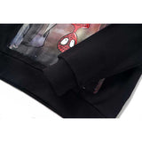 Charlie Luciano Hoodie Marvel Series Spider-Man Sweater Pure Cotton Loose