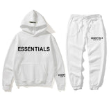 Fear Of God Fog Sweatshirt Essentials Set Chest Logo Couple Garden Collar Sweater Fog Sweatshirt