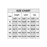 Women Plus Size Jeans High Waist Ripped Strap Denim Skinny Pants