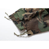 Men's Multi-Pocket Camouflage Cargo Pants Men's Street Large Size Retro Sports Trendy Baggy Straight Trousers Men Pants