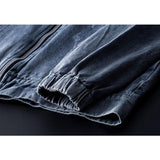 Cotton Solid Men's Denim Trucker Jacket Mens Spring Autumn Casual Slim Fit Bomber Jackets Men Jean Coat Men Outwear Male Cowboy Jacket