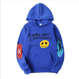 Smiley Face Hoodie Graffiti Hoodie