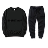 Fear Of God Fog Sweatshirt Essentials Set Chest Logo Couple Garden Collar Sweater Fog Sweatshirt