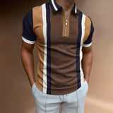 Polo Shirts Men's Summer Polo Shirt Short-Sleeved T-shirt Casual