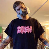 Justin Bieber Drew House T shirt ShortSleeved Tshirt Men and Women Trendy Fog High Street Loose