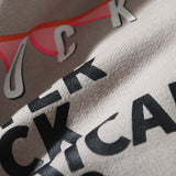 Fog Sob Rock Hoodie Hooded Fleece Lined Sweater Male and Female Large Size Hoodies