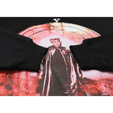 Juice WRLD in Loving Memory Hoodie Juice-Wrld-X-Vlone-Burner Portrait Printing Hooded Pullover Fleece-Lined