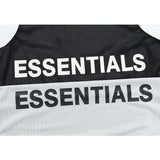Fog T Shirt Double Line Sleeveless Vest Men and Women Loose Basketball Jersey Fear Of God