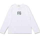 Fog Sweatshirt Spring and Autumn Men's LongSleeved Tshirt plus Size Retro Sports Fear Of God