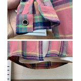 Toddler Boys Sweater Boys' Plaid Shirt Spring Pure Cotton