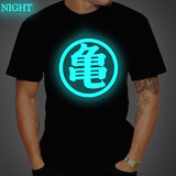 Back to the Future Costume Back to the Future T-shirt Cartoon Pattern Luminous T-shirt
