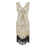 The Great Gatsby Daisy Dress Vintage Dress Sequined Tassel Dress