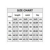 Women Plus Size Jeans Fashion Printed Solid Color Denim Trousers