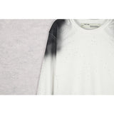 Off White Sweatshirts Long Sleeve round Neck Sweater Autumn Pullover Loose