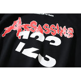 Rrr123 Sweatshirt Printing Crew Neck Casual Loose Sweater