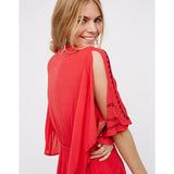 Women Dresses Summer Embroidered Flower Dress