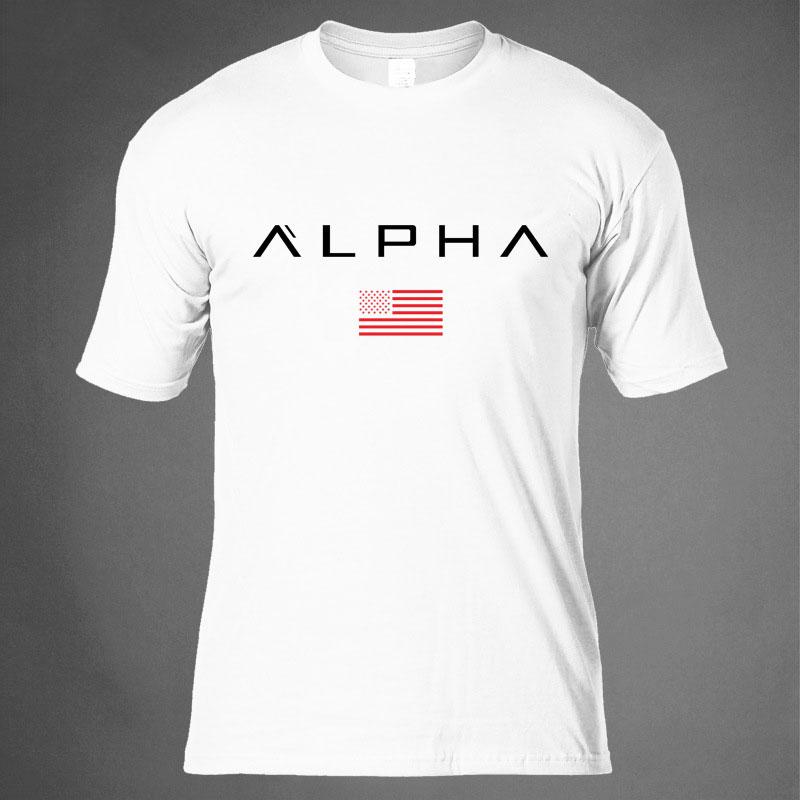 Tactics Style T Shirt for Men Tactical Cotton Loose round Neck Cotton Printed T-shirt