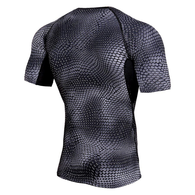 Moisture Wicking Shirts Tight Top Men's Sports Running Short Sleeve Fitness Quick-Drying T-shirt High Elasticity