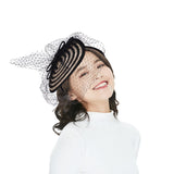 Kentucky Derby Hats Veil Headdress Top Hat