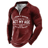 Polo Shirts Casual Long-Sleeved Shirt Trendy Men