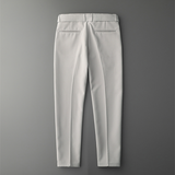 Men Suit Pants Cropped Pants Draping Slim Fit Casual