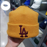 Yankee And Dogers Winter Hat Autumn And Winter Embroidery Men And Women Winter Hat Ear Protection Beanie Hat