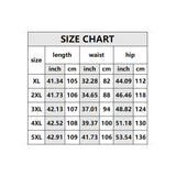 Women Plus Size Jeans Fashion Ripped Denim Slim Fit Pencil Pants