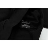 Present Hoodie Wolf Head Printed Patchwork Hoodie