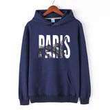 Slogan Graphic Hoodie Pullover Coat Hooded Printed Sweater