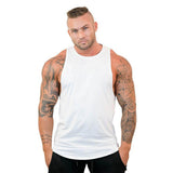 Man Tanks Men's Vest Cotton Solid Color Men's Sports
