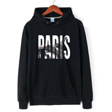 Slogan Graphic Hoodie Pullover Coat Hooded Printed Sweater