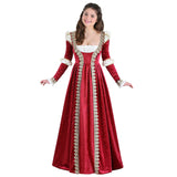 Vintage Empire Waist Dress Long Dress Queen Queen Evening Gown Dress