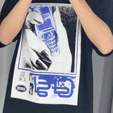 Cavempt Ce Life Cav Mobile Phone Printing Men's and Women's T-shirt Short Sleeve