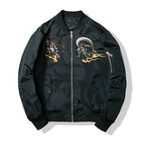 Varsity Jacket Embroidered MA-1 Air Force Pilot Jacket Baseball Uniform