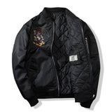 Varsity Jacket Embroidered MA-1 Air Force Pilot Jacket Baseball Uniform