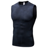 Moisture Wicking Shirts Men's 3D Three-Dimensional Printed Vest Fitness Running Training Vest Tight Stretch Quick Drying Clothes