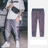 Fog Essentials Pants Fear Of God Fog Essentials Pants Multi-Line Loose Sweatpants Colorful Ankle-Tied Trousers for Men
