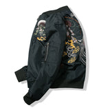 Varsity Jacket Embroidered MA-1 Air Force Pilot Jacket Baseball Uniform