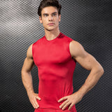 Man Tanks Fitness Running Exercise